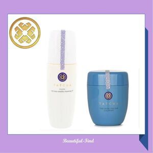 TATCHA RICE POLISH CALMING 60g & CLEANSING OIL 5oz SET New
